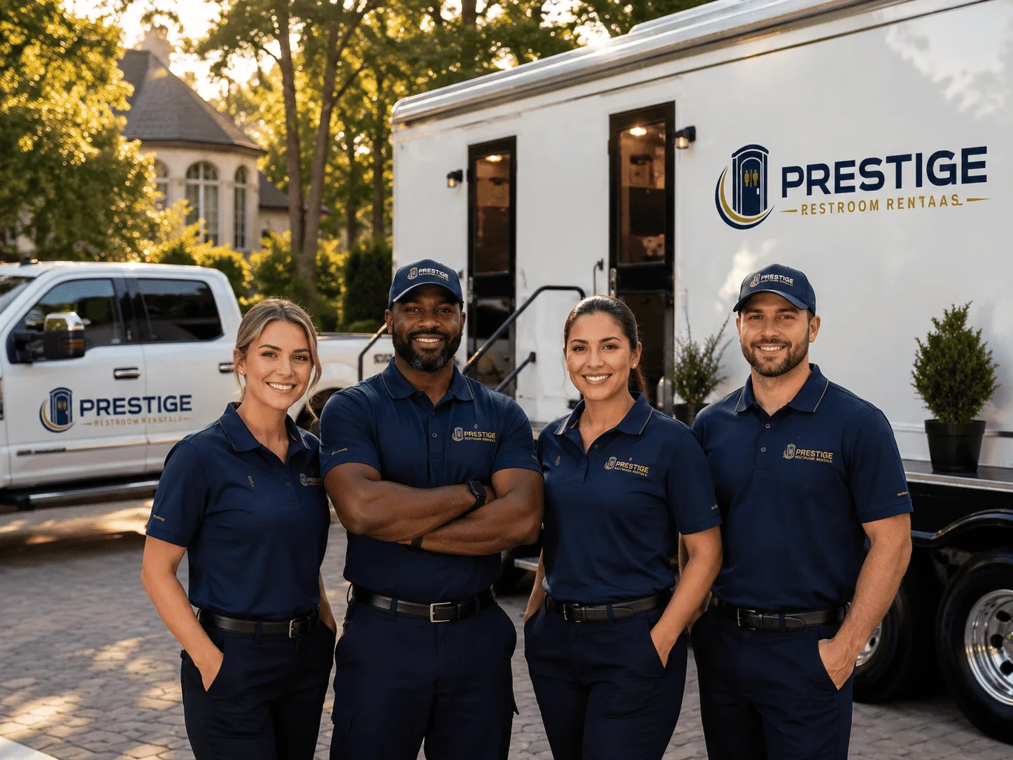 Trusted Luxury Portable Restrooms company in Dayhoit, KY